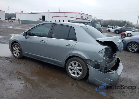 2008 Nissan Versa 1.8Sl z USA, uszkodzony, nr VIN 3N1BC11EX8L350690